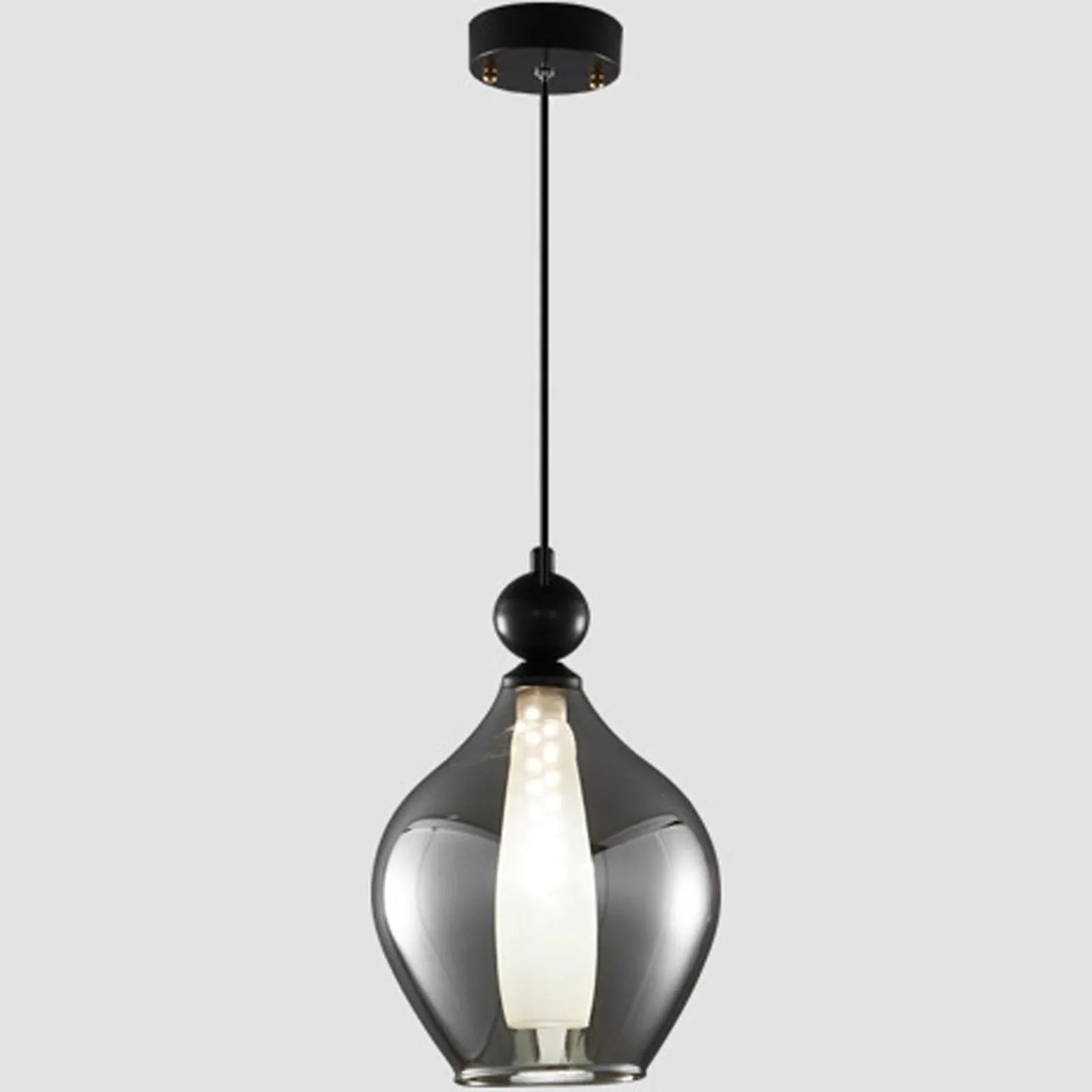 Audara-Small Glass Pendant Lights for Bedrooms, Featuring A Minimalist Modern Style That Cleverly Blends Bohemian and Wabi-sabi Aesthetics. Suitable for Dining Rooms, Living Rooms, Entryways, Etc B
