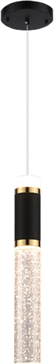 Audara-Crystal Pendant Light, 1.7in Diameter, Decorative Chandelier, Modern and Luxurious Style, Suitable for Various Locations Such As Hotels, Restaurants, Kitchen Islands, and Bedrooms.