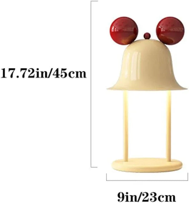 Audara-Creative Cream Wind Dining Room Bar Desk Light Cute Warm Metal Desk Lamp Bedroom Kids Room Dormitory Table Lamp Library Amusement Park School Lighting Fixture