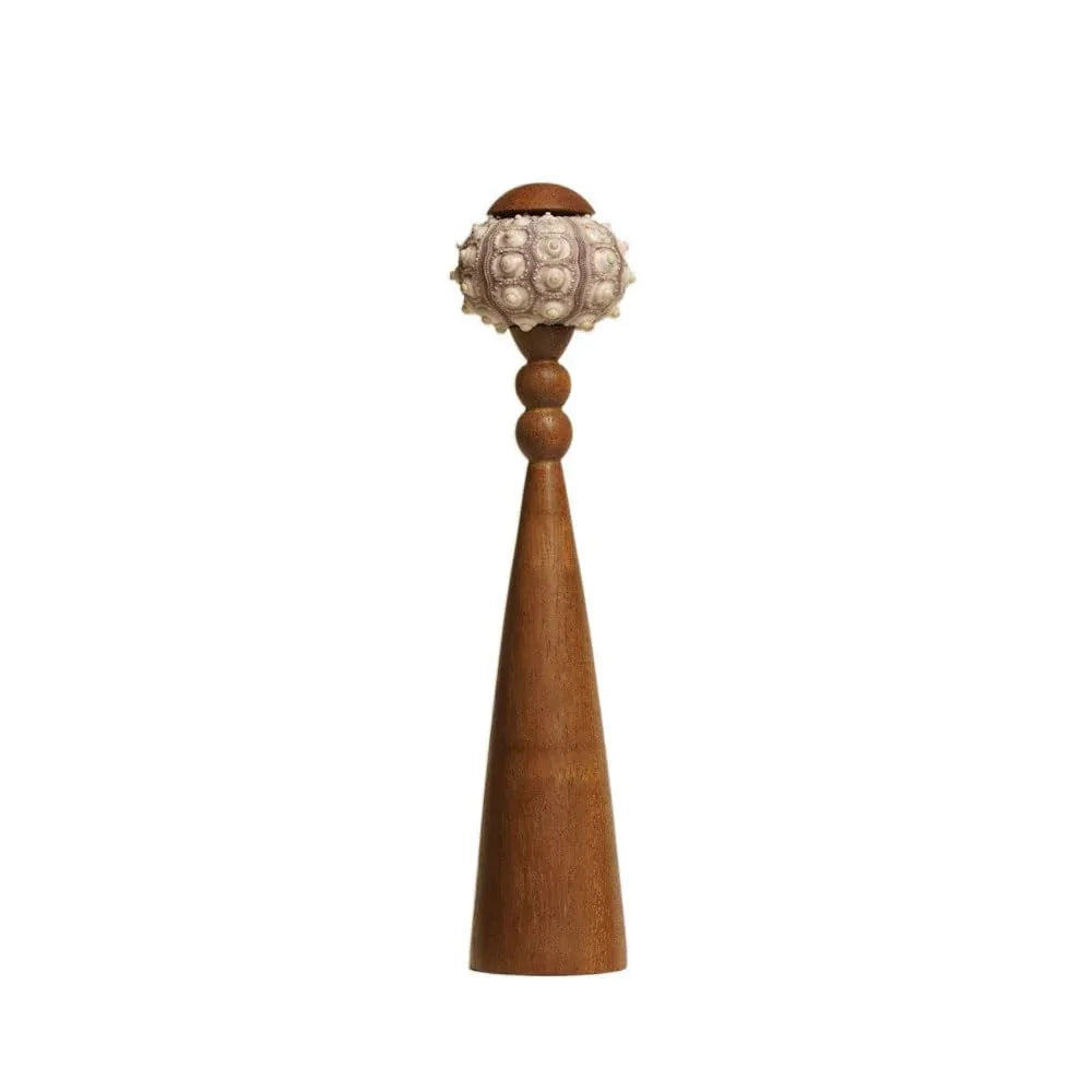 Audara-Wabi-sabi Style French Living Room Study Teahouse Desk Light Stylish High-end Touch Dimmable Rechargeable Wooden Desk Lamp Office Hotel Front Desk Table Lamp Coffee Shop Lighting Fixture Brown
