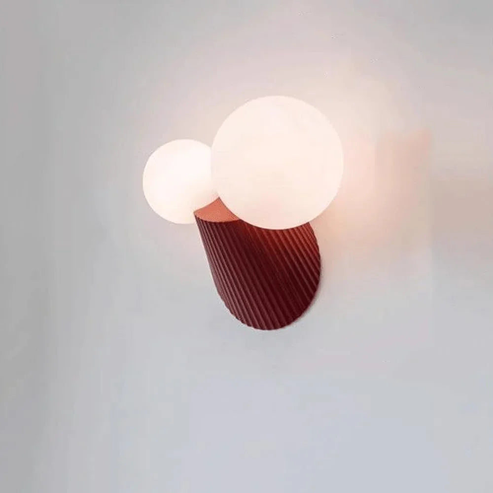 Audara-Antique Simple Wall Lamp Scandinavian Cream Wind Bedroom Wall Lights Children's Room Study Room Bedside Sconces New Creative Resin Mounted Lighting Fixture