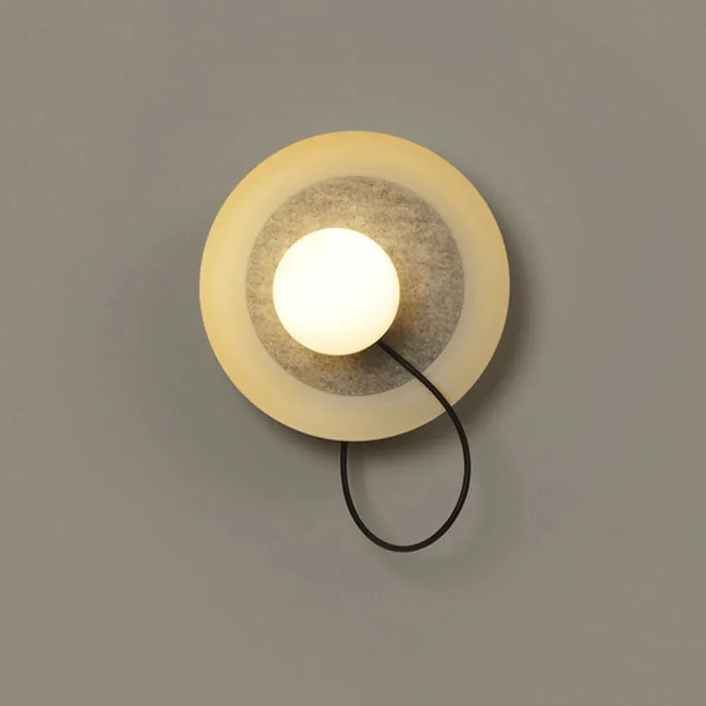 Audara-Light Luxury Scandinavian Bedside Wall Lamp Living Room Bedroom Personality Wall Lights Modern Corridor Aisle Sconces Study Background Wall Decoration Mounted Lighting Fixture
