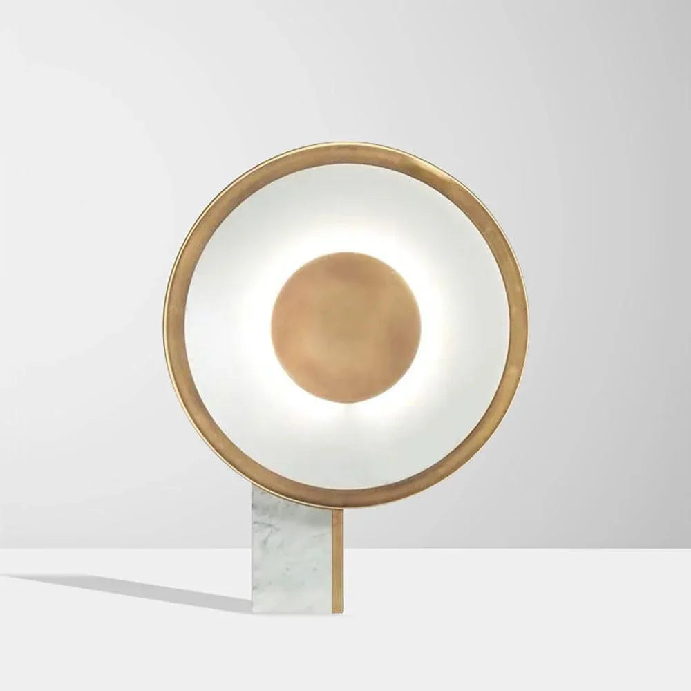Audara-American Simple Acrylic Marble Desk Light Scandinavian Creative Sample Room Bedroom Bedside Desk Lamp Villa Farmhouse B&B Hotel Front Desk Lighting Fixture Cafe Restaurant Table Lamp
