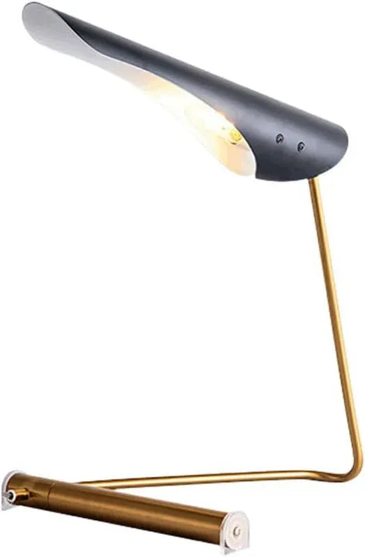 Audara-Scandinavian Simplicity Designer Showroom Showroom Desk Light Fashion Geometric Lines Office Desk Lamp Villa Club Cafe Lighting Fixture Bedroom Living Room Sofa Table Lamp