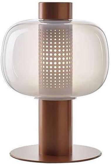 Audara-Simple Modern Living Room Bedside Desk Light Light Luxury Creative Sample Room Showcase Counter Desk Lamp Scandinavian Hardware Glass Lighting Fixture Farmhouse Coffee Shop Club Backdrop Table Lamp