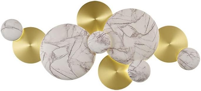 Audara-Nordic Creative Aluminum Wall Lamp Simple Light Luxury Luxury Bedroom Bedside Wall Lights 39.3in Villa Hall Background Wall Study Wall Sconces Suitable for Hotel Entrance Lighting Fixture
