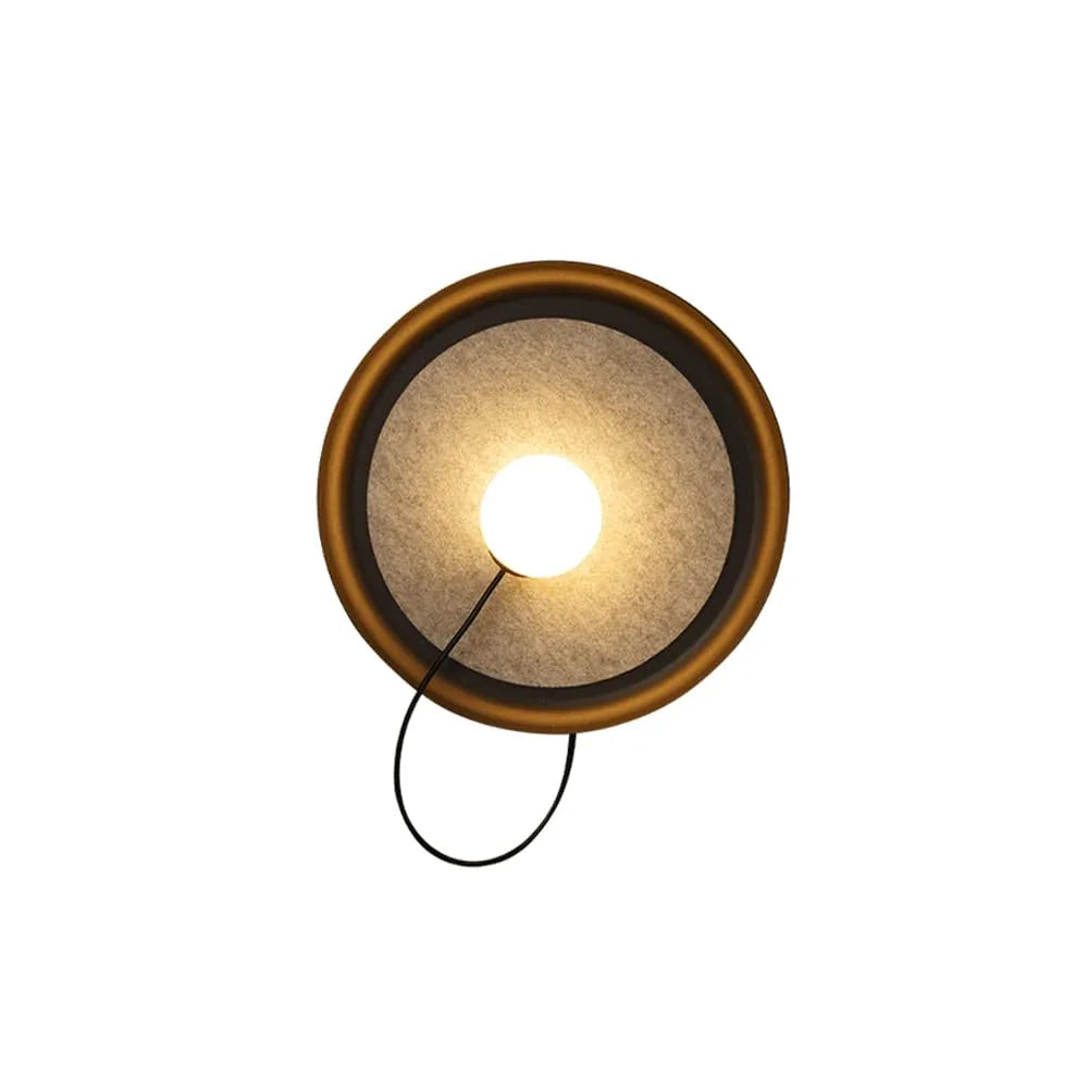 Audara-Light Luxury Scandinavian Bedside Wall Lamp Living Room Bedroom Personality Wall Lights Modern Corridor Aisle Sconces Study Background Wall Decoration Mounted Lighting Fixture Brown