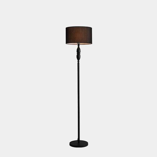 Audara-Personalized Creative Study Office Linen Floor Lamp Single Light Source E26 Bedroom Living Room Sofa Beside Standing Lamp H60in Backdrop Office Torchiere Villa Mall Lighting Fixture