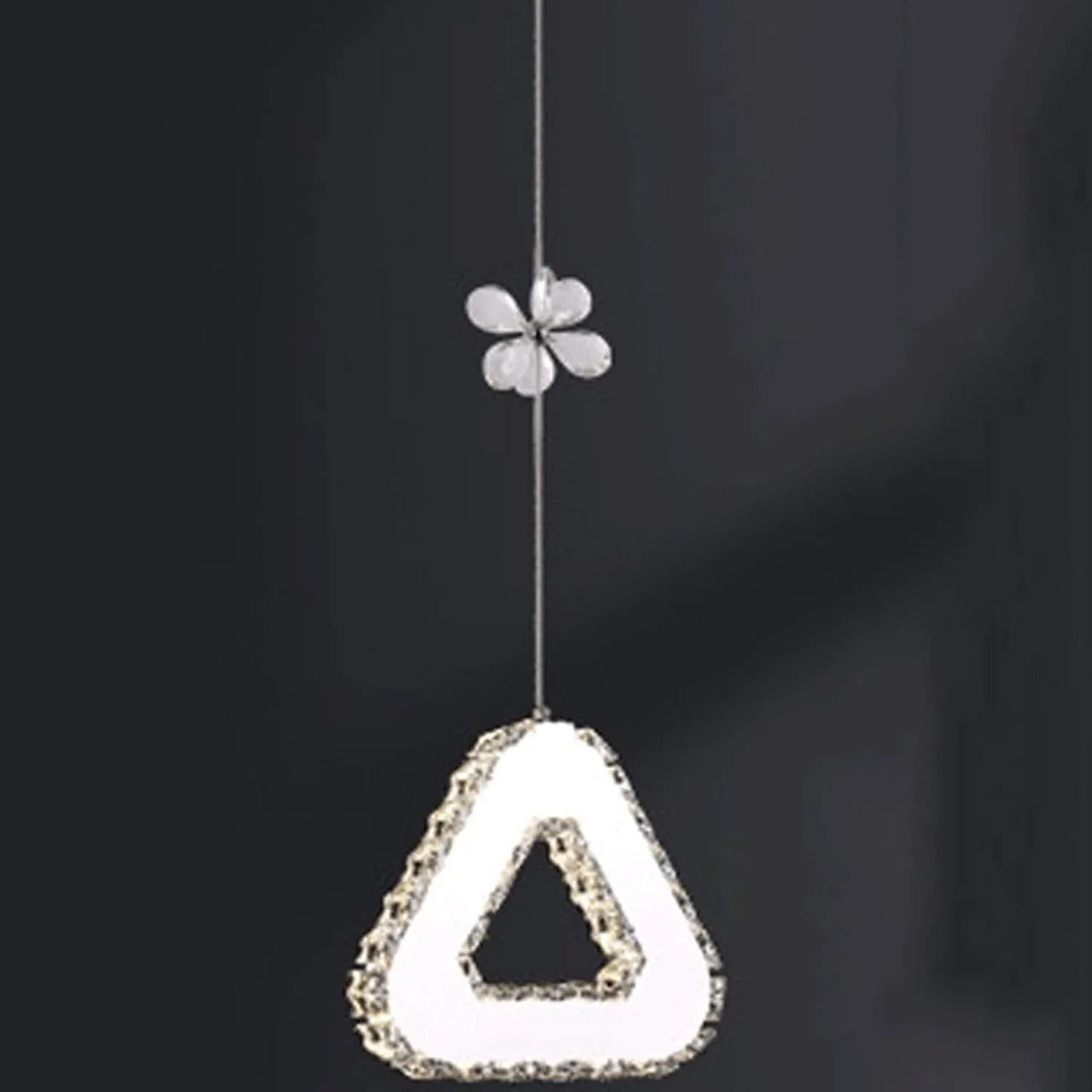 Audara-Crystal Pendant Light, 6-inch, Creative Mini Pendant Lights, Suitable for Modern, Minimalist, Bohemian, and European Styles, Ideal for Bedrooms, Hotel Kitchens, Islands, Entryways, Etc.