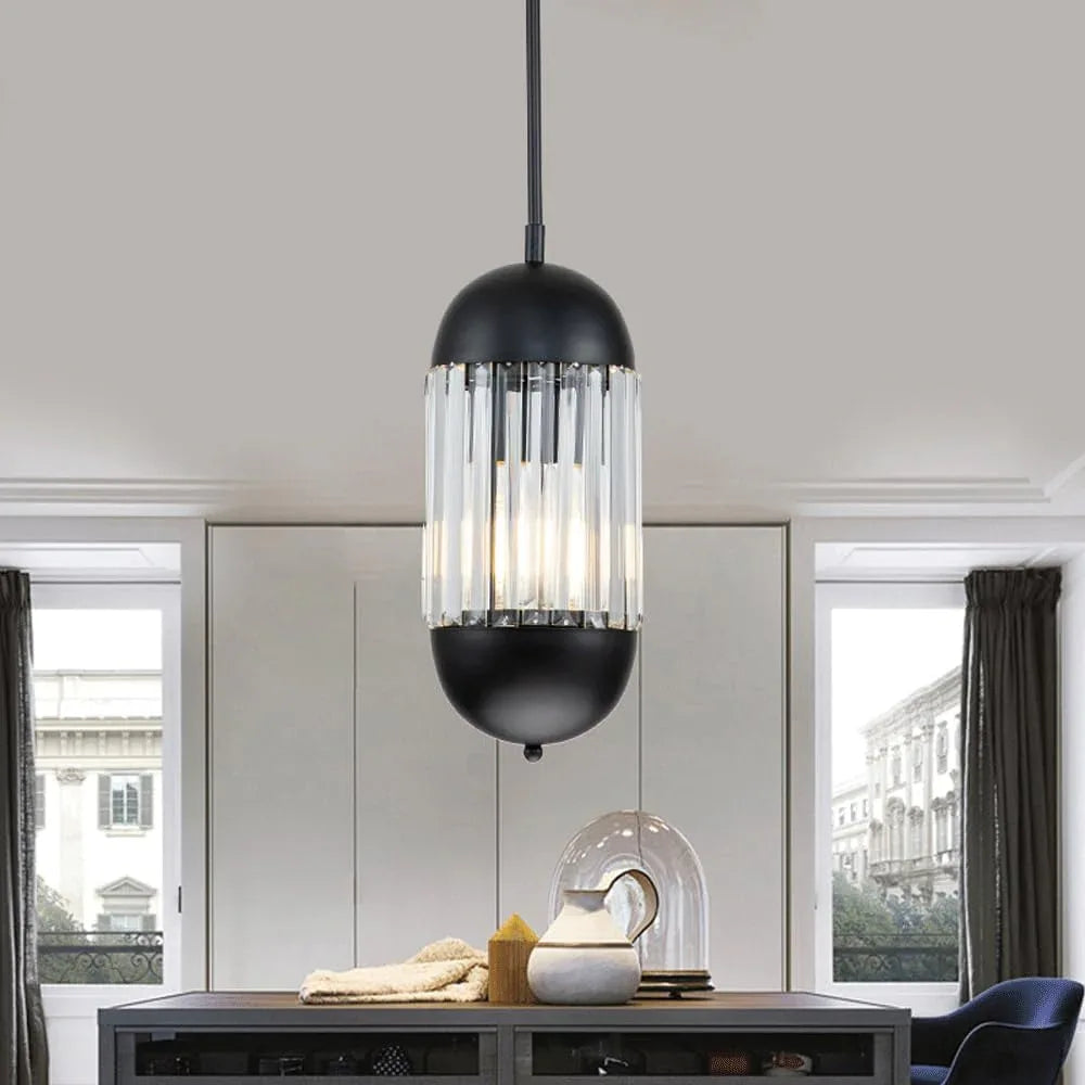 Audara-Glass Pendant Lights, Modern and Luxurious Style, 7-inch Pendant Lamp, Suitable for Various Lighting Scenarios Such As Bedrooms, Dining Rooms, Entryways, and Kitchen Islands