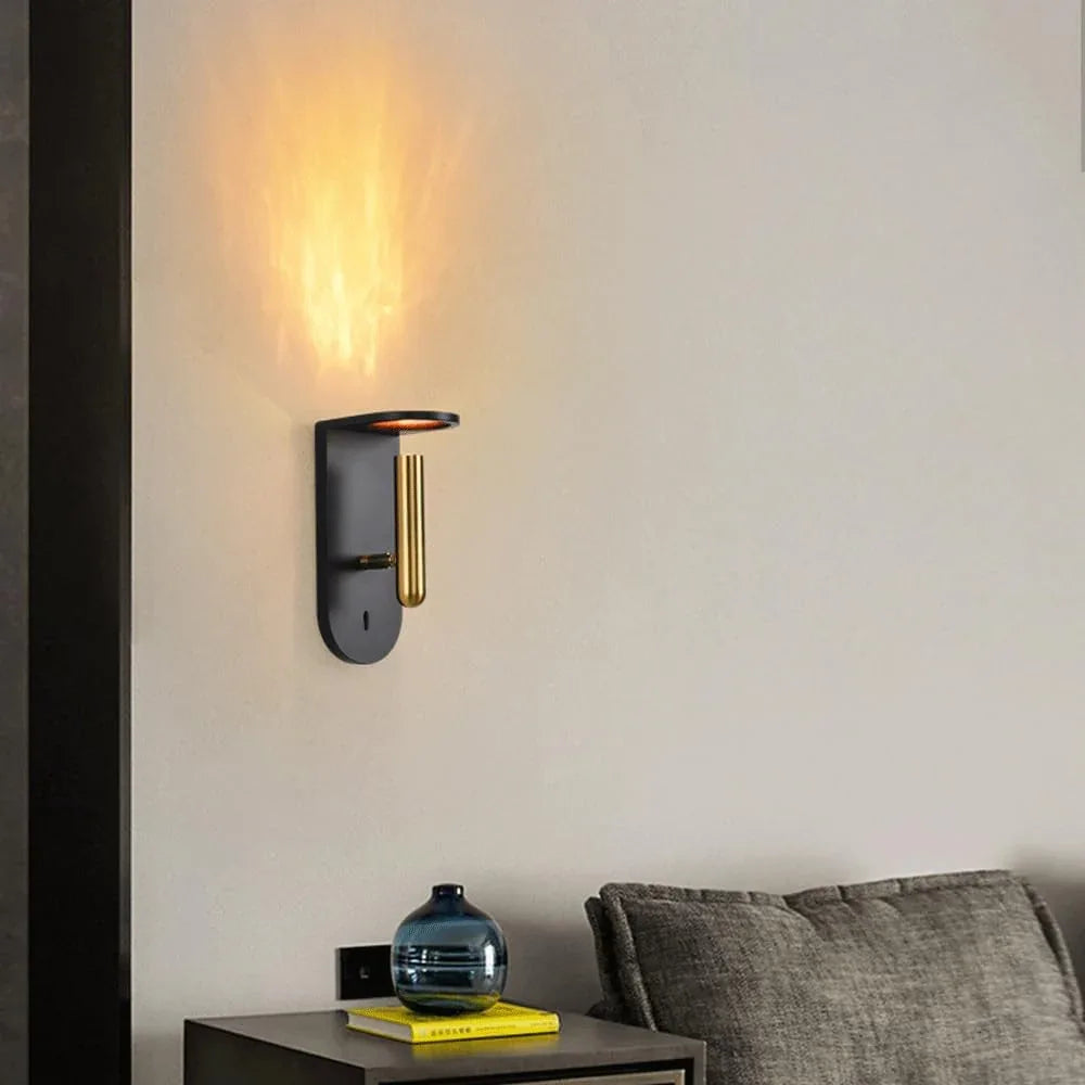 Audara-New Hotel Bedside Wall Lamp Creative Bedroom Living Room Background Wall Lights Scandinavian Corridor Aisle Sconces Luxury Fashion LED Mounted Lighting Fixture