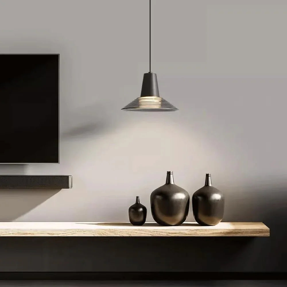 Audara-7-inch Modern Pendant Lights, Suitable for Various Settings Including Bedrooms, Bedside Tables, Hotel Entryways, Kitchen Islands, Etc., Featuring A Minimalist Bohemian Style.