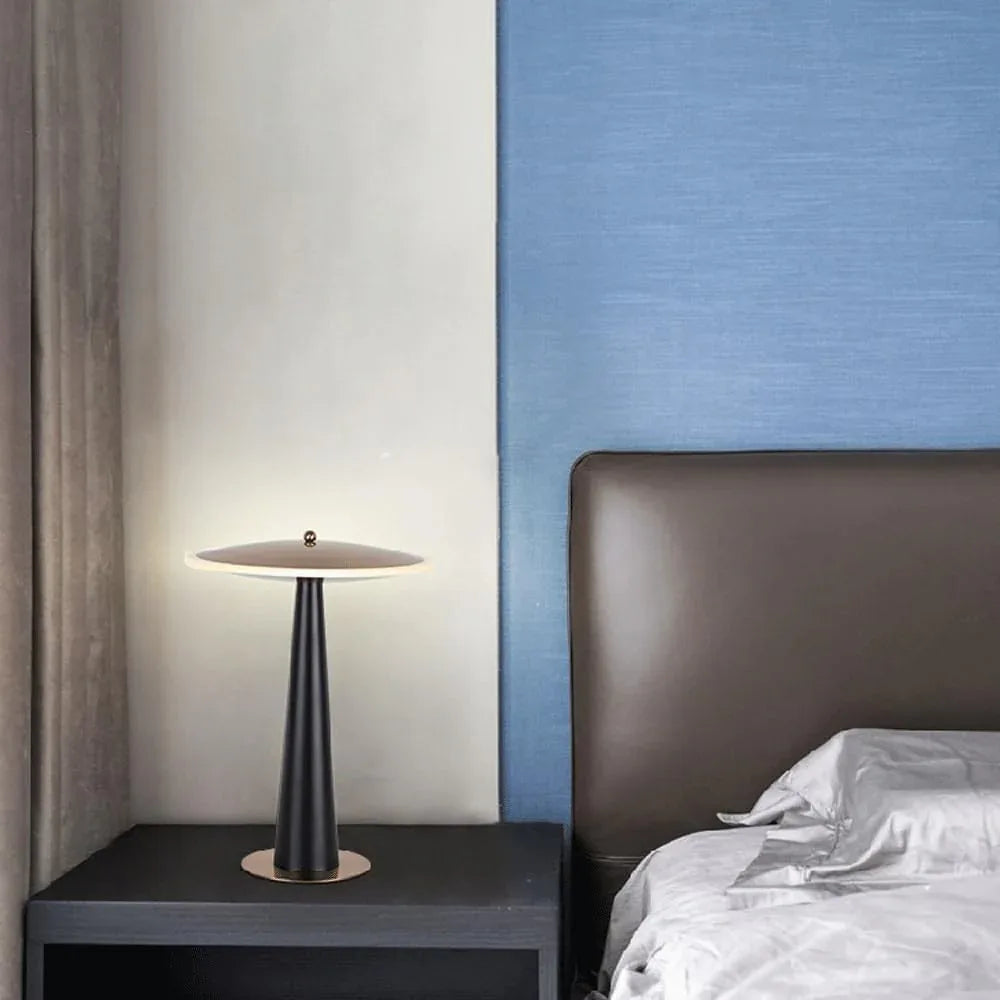 Audara-Modern Creative Metal Acrylic Desk Light Fashion Luxury LED Study Office Desk Lamp Living Room Bedroom Table Lamp Restaurant B&B Coffee Shop Hotel Front Desk Lighting Fixture