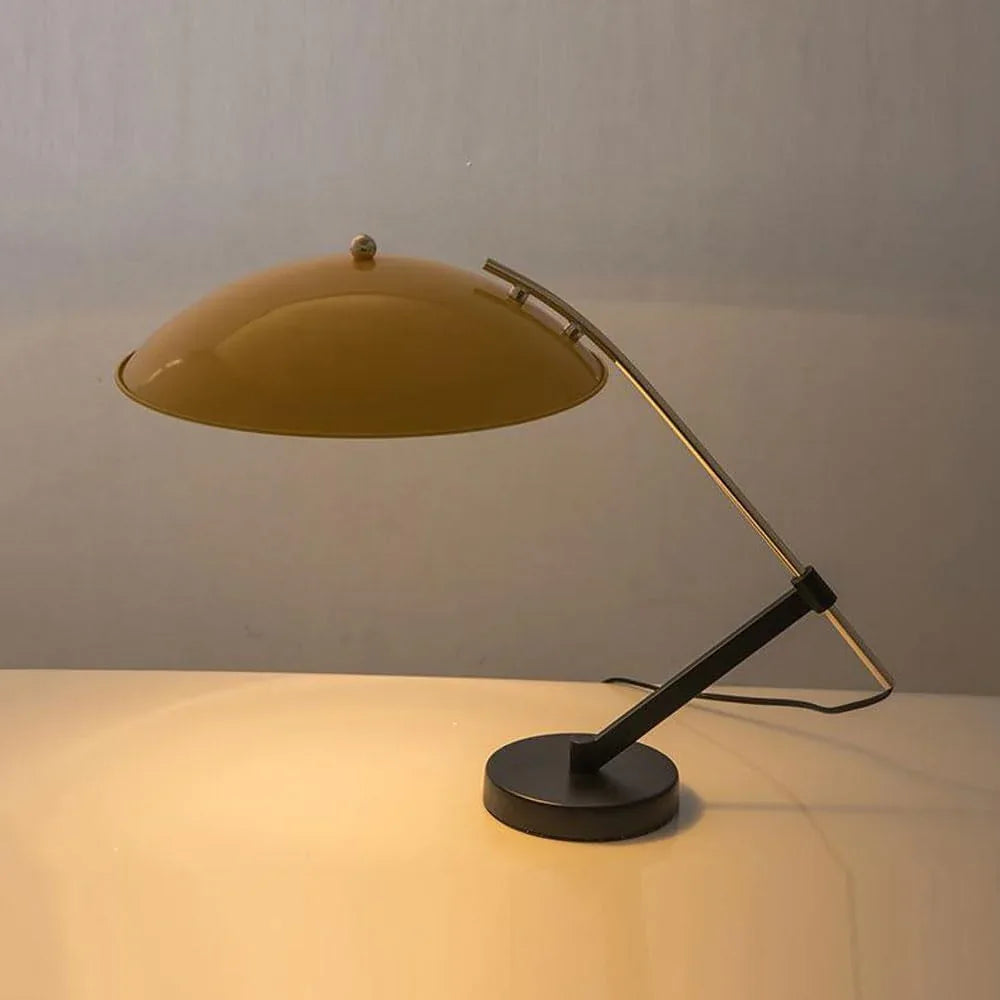 Audara-Postmodern Fashion Study Bedroom Desk Light Simple Creative Electroplating Hardware Desk Lamp Club Restaurant Coffee Shop Villa Lighting Fixture Office Living Room Decoration Table Lamp