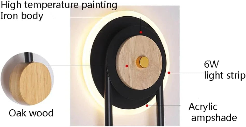 Audara-Postmodern Creative Background Wall Wall Lamp Simple Living Room LED Wall Lights Bedroom Bedside Ambience Sconces Aisle Corridor Entrance Mounted Lighting Fixture