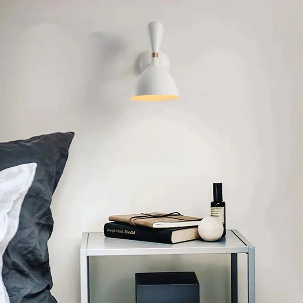 Audara-Scandinavian Industrial Style Staircase Wall lamp Bedroom Hotel Bedside Wall Lights Aisle Corridor Decoration sconces Postmodern Creative Background Wall Mounted Lighting Fixture