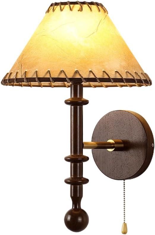 Audara-Japanese Wabi Sabi Style Headboard Wall Lamp Modern Minimalist Wooden Style Wall Lights Hallway Foyer Background Wall Sconces Living Room Bedroom Study Art Mounted Lighting Fixture