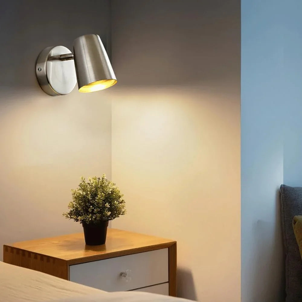Audara-Scandinavian Creative Indoor Wall Lamp Simple Personality Bedroom Wall Lights Living Room Study Room Decoration Sconces American Style Industrial Style Bedside Mounted Lighting Fixture