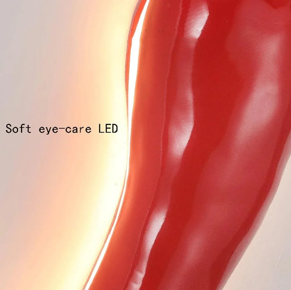 Audara-New Chinese Chili Pepper Wall Lamp Designer Creative Simple Wall Lights Wabi-sabi Wind Tea Room Art Sconces Living Room Backdrop Decoration Mounted Lighting Fixture