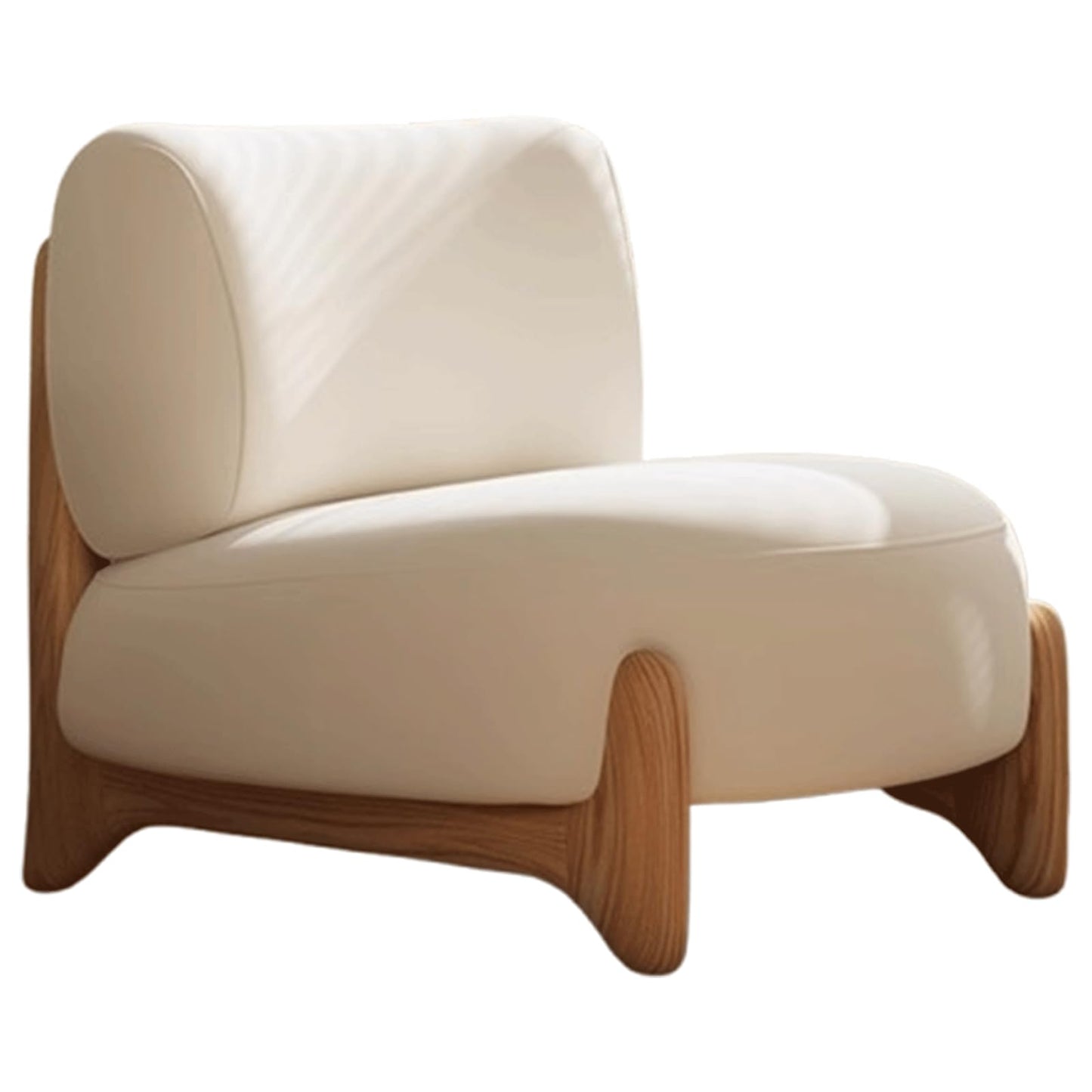 Audara-29 inch Single Person Living Room Chairs, no armrests, high-end Wooden barcalounger Reclaimer, Black Frosted Velvet Fabric, Suitable for lounges, Living Rooms, Balconies and Other Places.