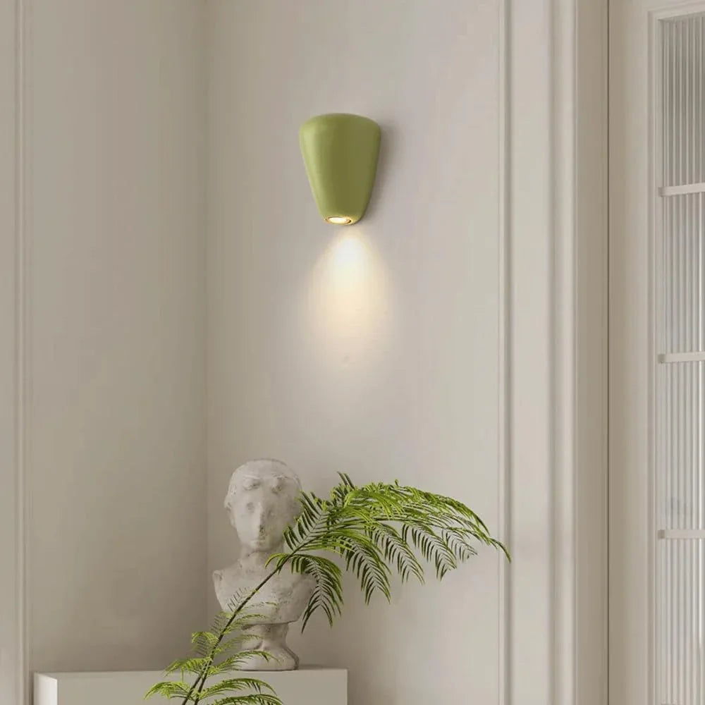 Audara-Children's Room Bedside Wall Lamp Scandinavian Cream Wind Bedroom Wall Lights Japanese Staircase Aisle Sconces Fashion Living Room Study Room Decoration Mounted Lighting Fixture