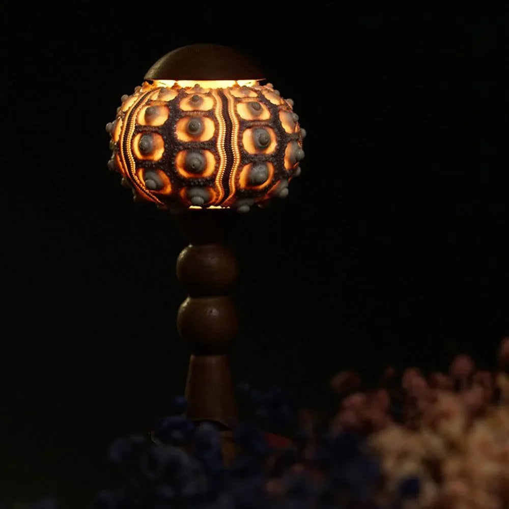 Audara-Wabi-sabi Style French Living Room Study Teahouse Desk Light Stylish High-end Touch Dimmable Rechargeable Wooden Desk Lamp Office Hotel Front Desk Table Lamp Coffee Shop Lighting Fixture