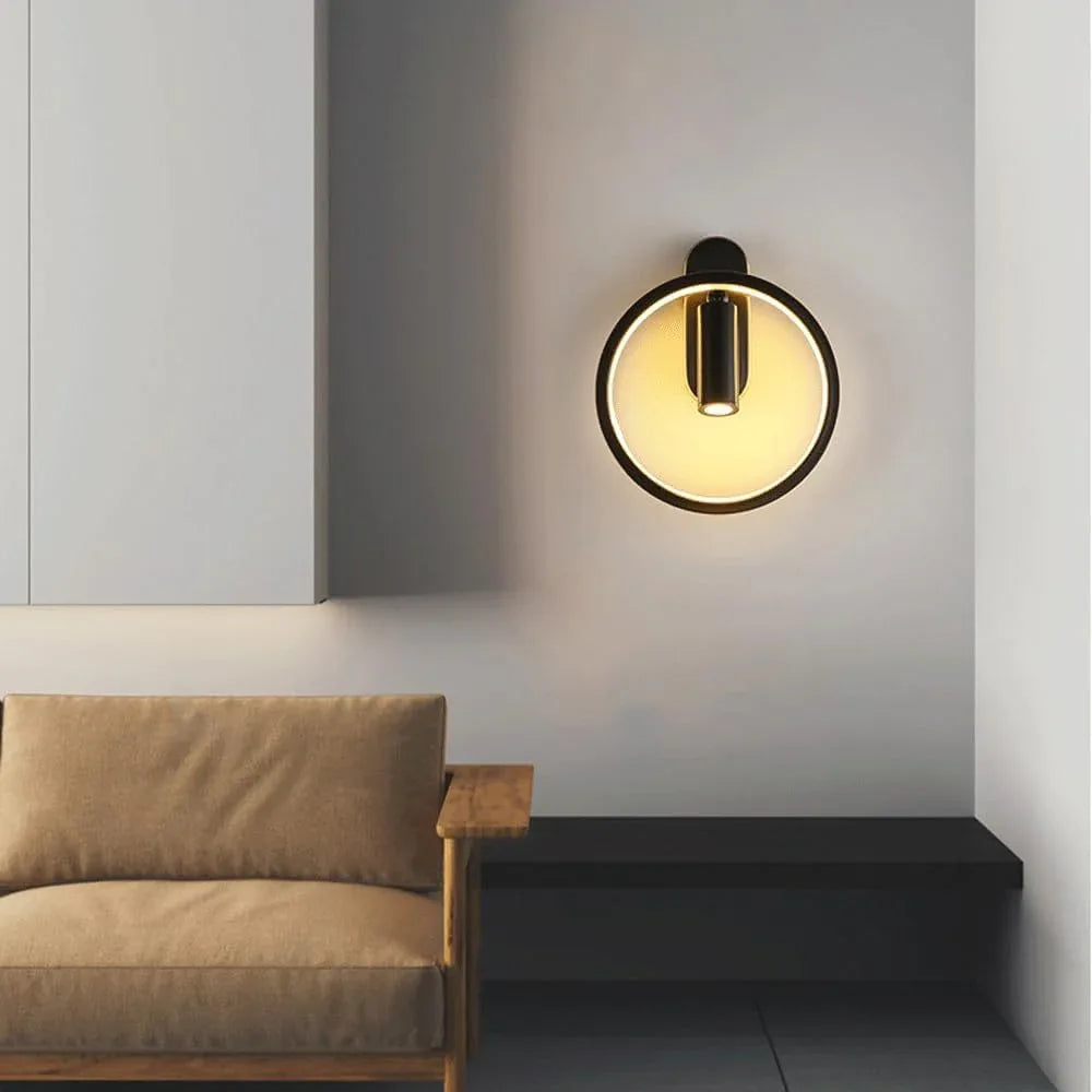 Audara-European Simple Wall Lamp Bedroom Bedside LED Wall Lights Creative Light Luxury Living Room Sconces Aisle Corridor Entrance Mounted Lighting Fixture