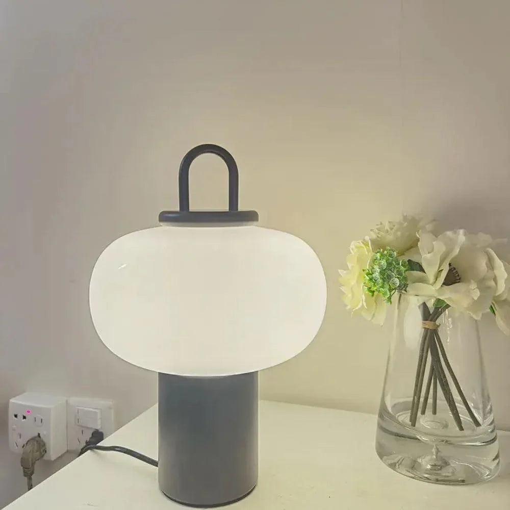 Audara-Creative Study Office Dormitory Desk Light Scandinavian Modern Metal Glass Desk Lamp Living Room Bedroom Bedside Table Lamp B&B Studio Sample Room Club Cafe Lighting Fixture