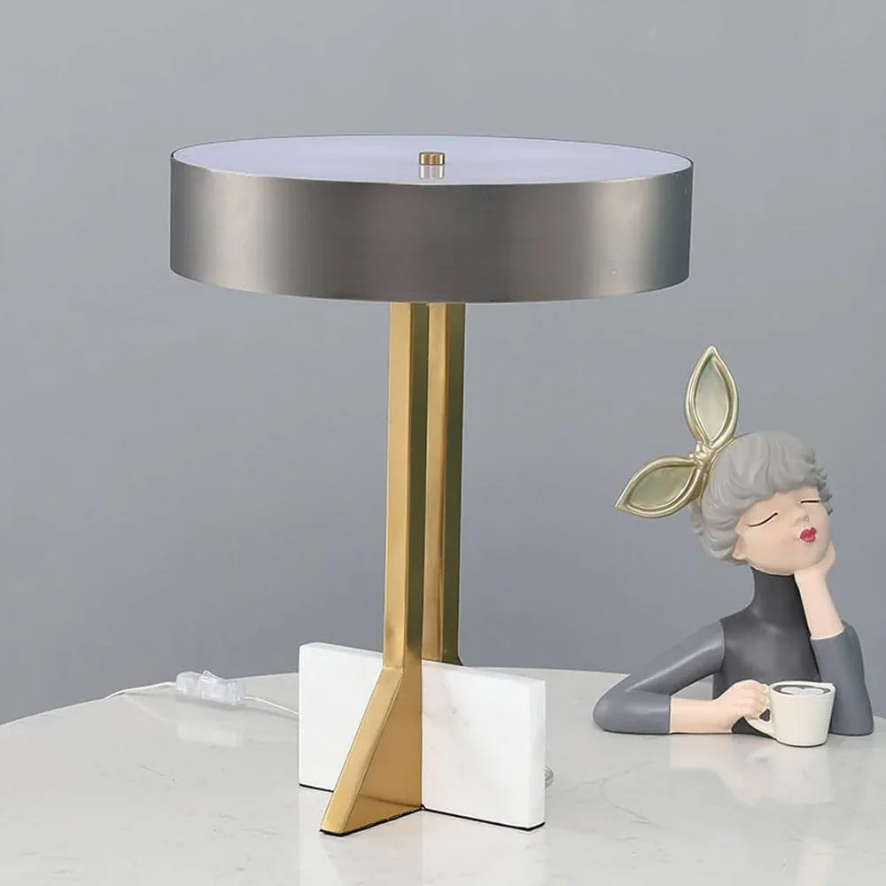 Audara-Modern Simple Hotel Front Desk Desk Light Luxury High-end Marble Desk Lamp Farmhouse B&B Villa Club Mall Decoration Table Lamp Living Room Bedroom Office Study Lighting Fixture