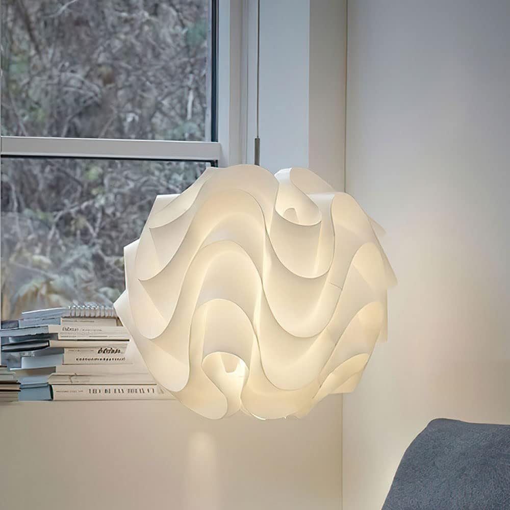Audara-Nordic Extravagant Pendant Light Designer Round Pendant Lamp Very Conspicuous Chandelier E27/E26 Acrylic Hanging Light Fixtures Suitable for Living Room, Bedroom, Dining Room
