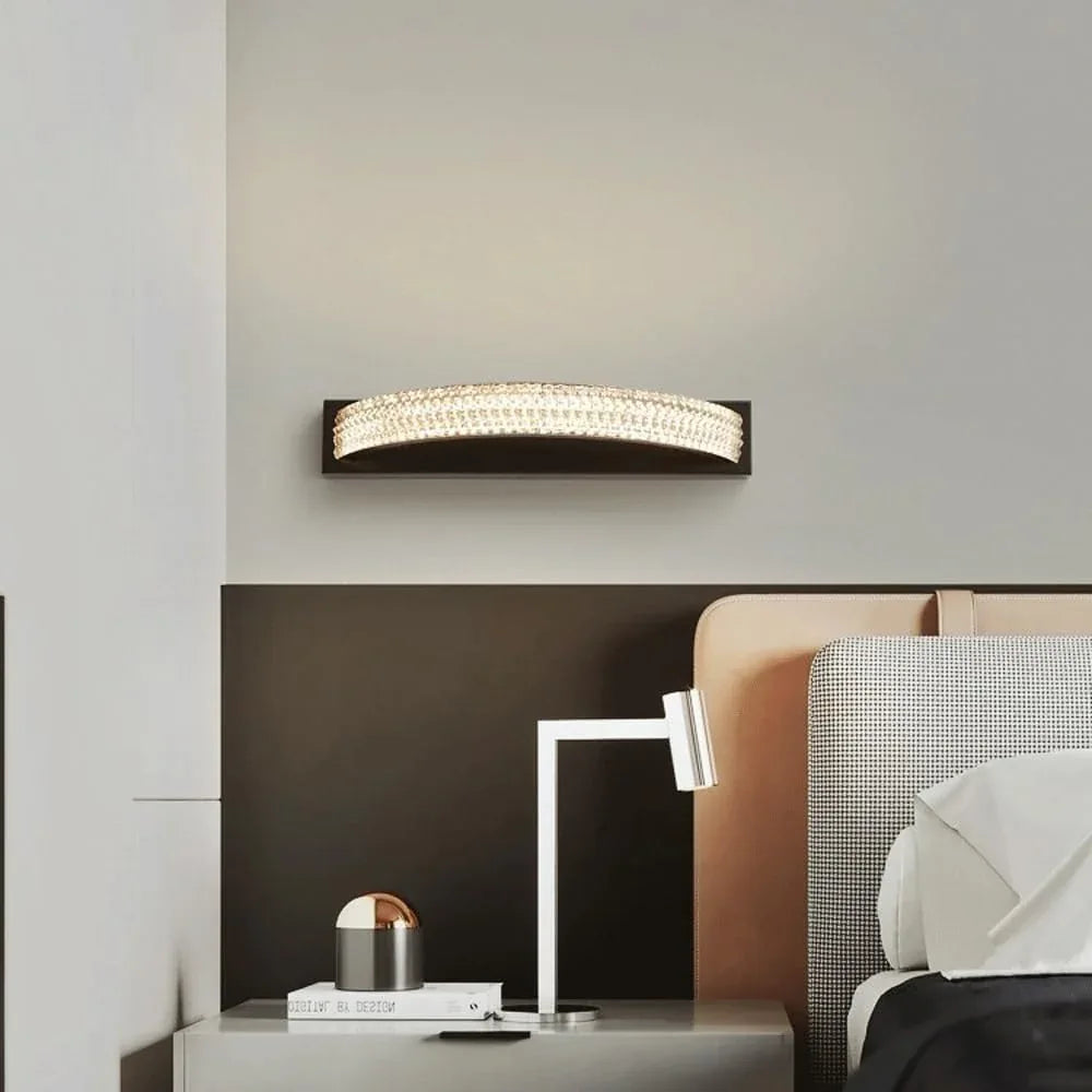 Audara-Light Luxury Full Copper Wall Lamp Bedroom Bedside Entryway Wall Lights Scandinavian Aisle Staircase Decorative Sconces American Premium Hotel B&B Mounted Lighting Fixture
