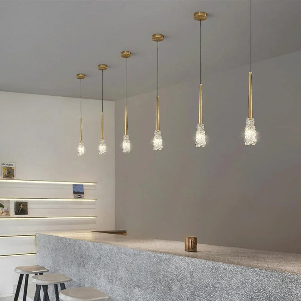 Audara-Mini Pendant Lights, 1.5in Diameter Cone Shape, Retro Industrial Style Decorative Light Fixtures, Suitable For Lighting In Various Spaces Such As Bedrooms, Hotels, Entryways, Kitchens, And Rest