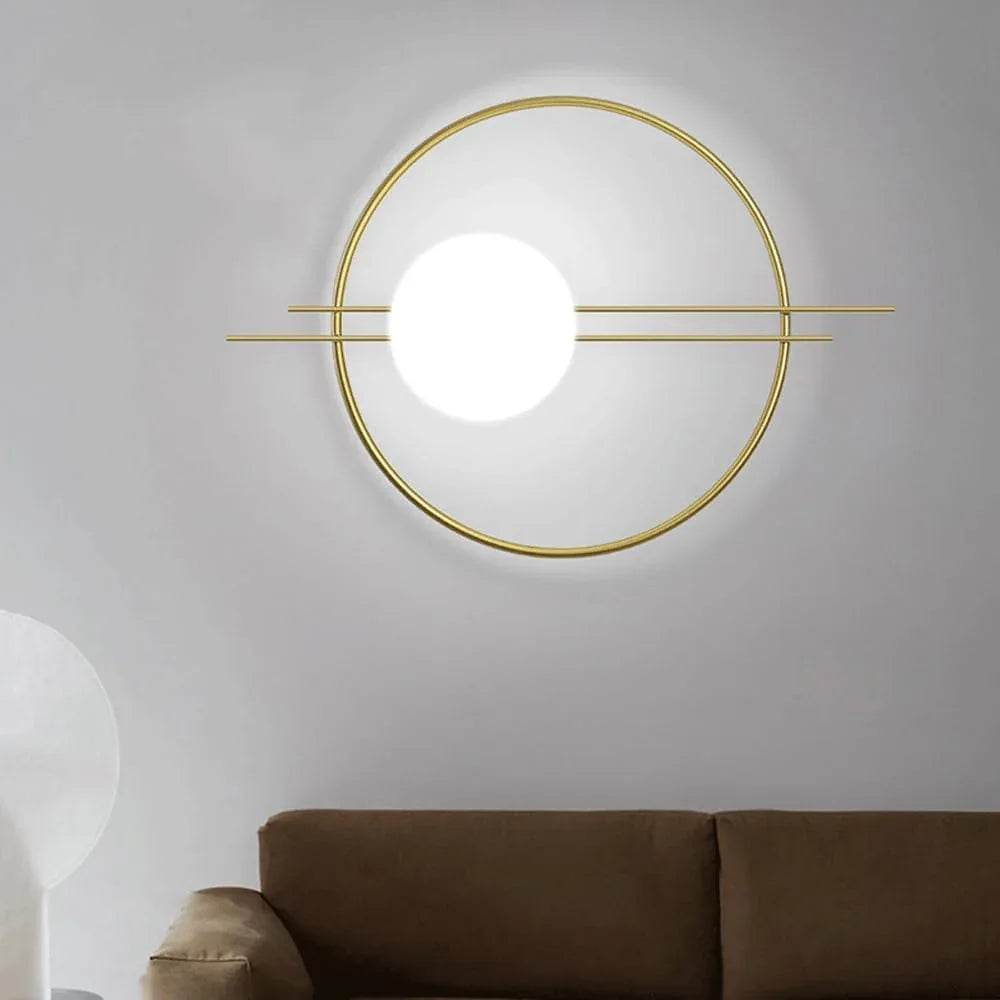 Audara-Scandinavian Background Wall Wall Lamp Creative Living Room Decorative Wall Lights Modern Simple Fashion Sconces Aisle Corridor Entrance Mounted Lighting Fixture