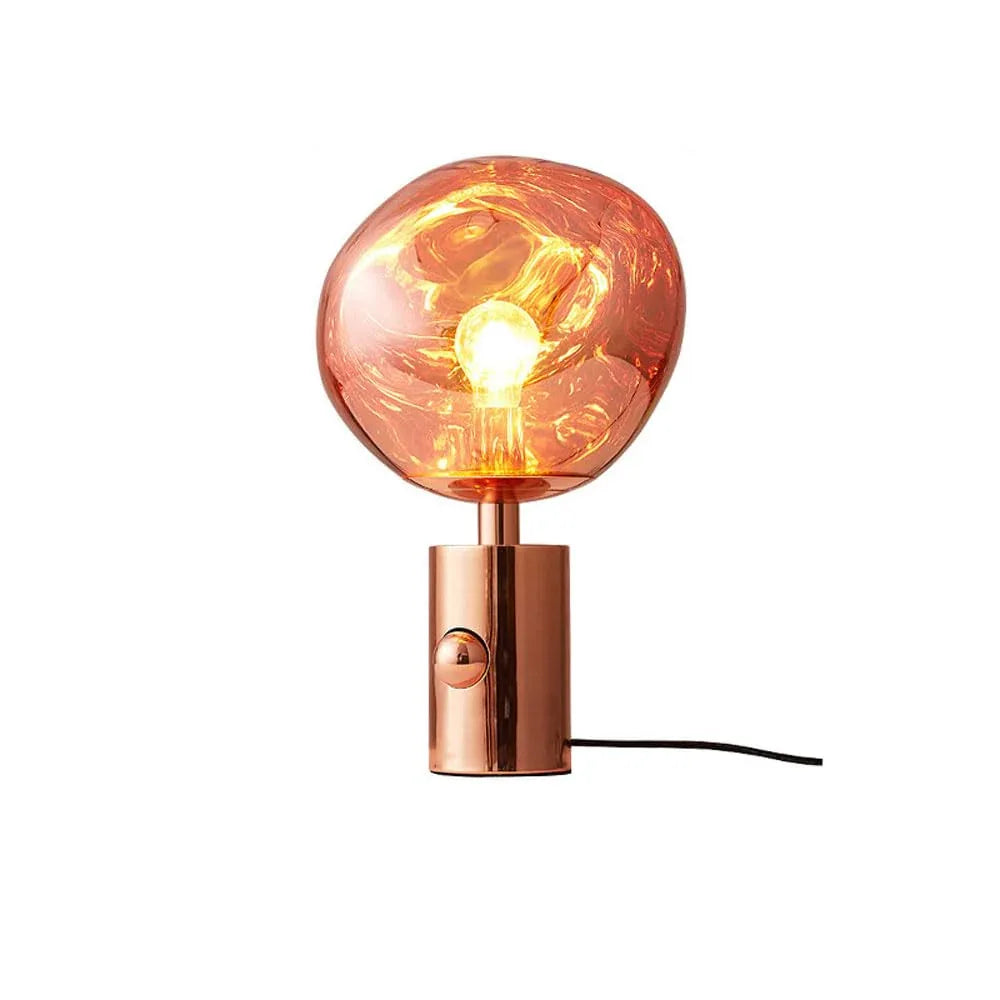 Audara-Creative Warm Living Room Bedroom Desk Light French Romantic Sphere Acrylic Desk Lamp Restaurant Coffee Shop Bar Table Lamp Office Apartment Dormitory Mall Decoration Lighting Fixture Red