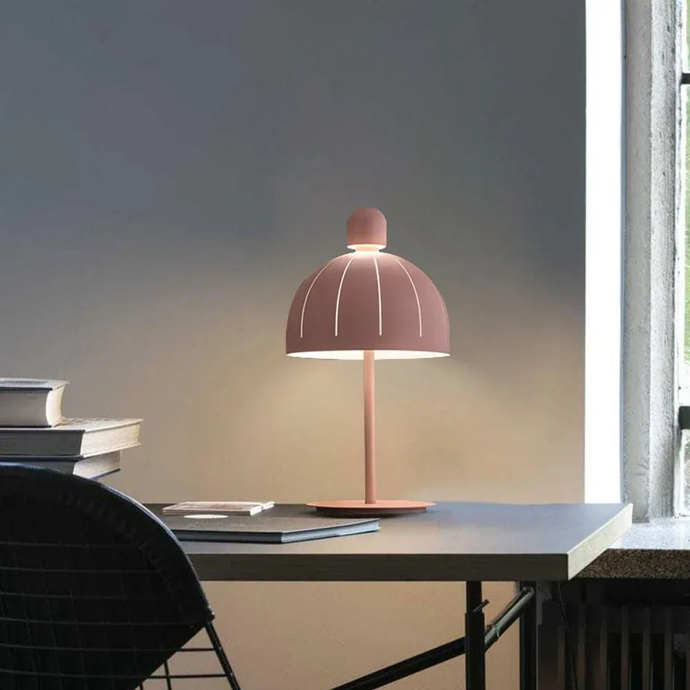 Audara-Romantic French Bedroom Study Desk Light Personalized Modern Pink Metal Desk Lamp Office Living Room Cabinet Table Lamp Restaurant Coffee Shop Dessert Shop Lighting Fixture
