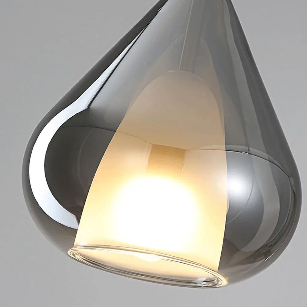Audara-8-inch Crystal Pendant Light Suitable for Various Spaces Including Bedside, Bedroom, Hotel, Entryway, and Kitchen Island. Easily Blends Into Minimalist, Bohemian, and European Styles.