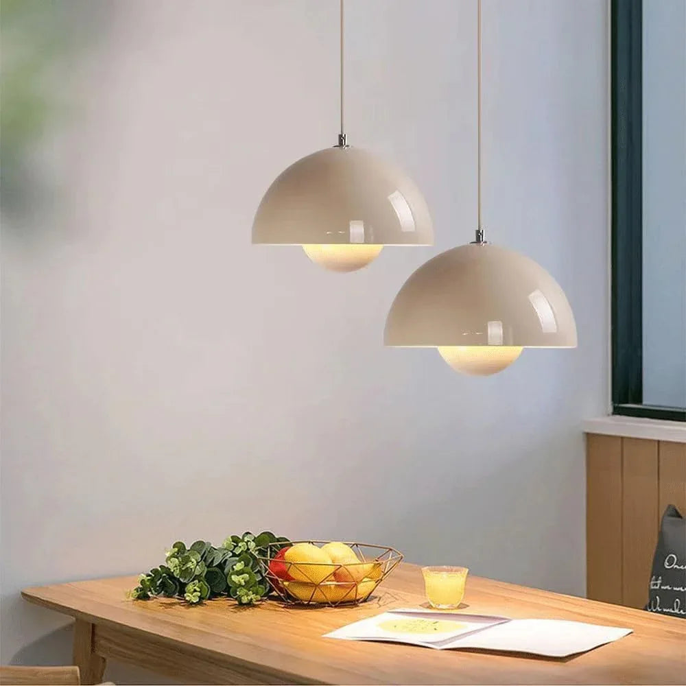 Audara-9-inch Nordic Style Minimalist Creative Pendant Light, Easily Complements Various Decor Styles and Can Be Installed Above The Bed, in The Living Room, Dining Room, Kitchen Island, Etc.