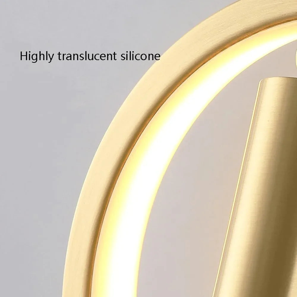 Audara-European Simple Wall Lamp Bedroom Bedside LED Wall Lights Creative Light Luxury Living Room Sconces Aisle Corridor Entrance Mounted Lighting Fixture