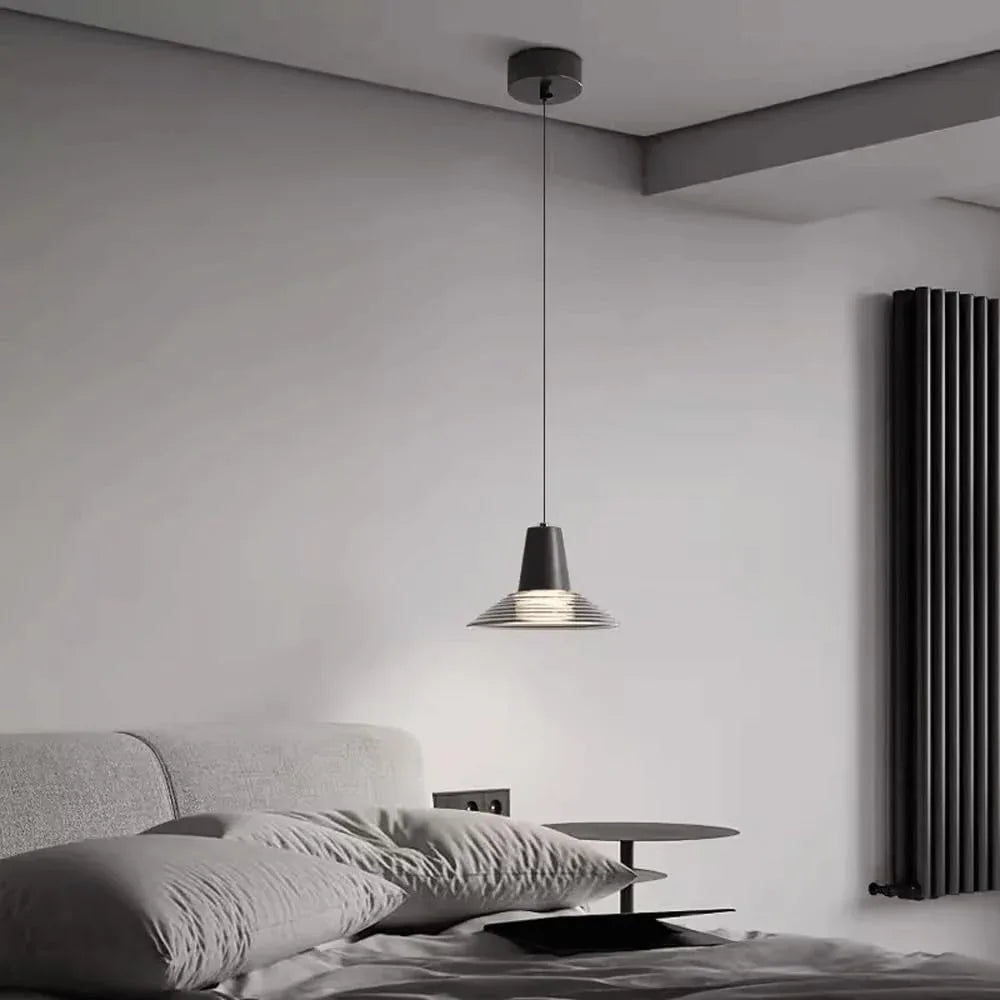 Audara-7-inch Modern Pendant Lights, Suitable for Various Settings Including Bedrooms, Bedside Tables, Hotel Entryways, Kitchen Islands, Etc., Featuring A Minimalist Bohemian Style.