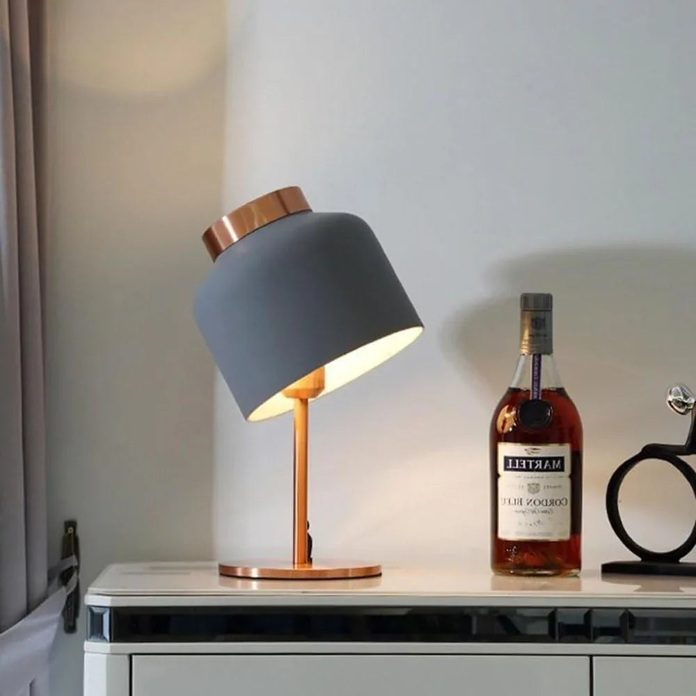 Audara-Modern Simple Metal Desk Light Art Creative Bedroom Bedside Read Desk Lamp Living Room Office Apartment Table Lamp Hotel Coffee Shop Farmhouse Rural Lighting Fixture