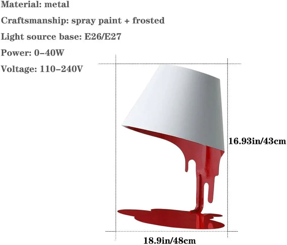 Audara-Scandinavian Creative Bedroom Bedside Study Desk Light Art Creative Metal Desk Lamp Living Room Office Showcase Table Lamp Showroom Model Room Dining Room Decoration Lighting Fixture