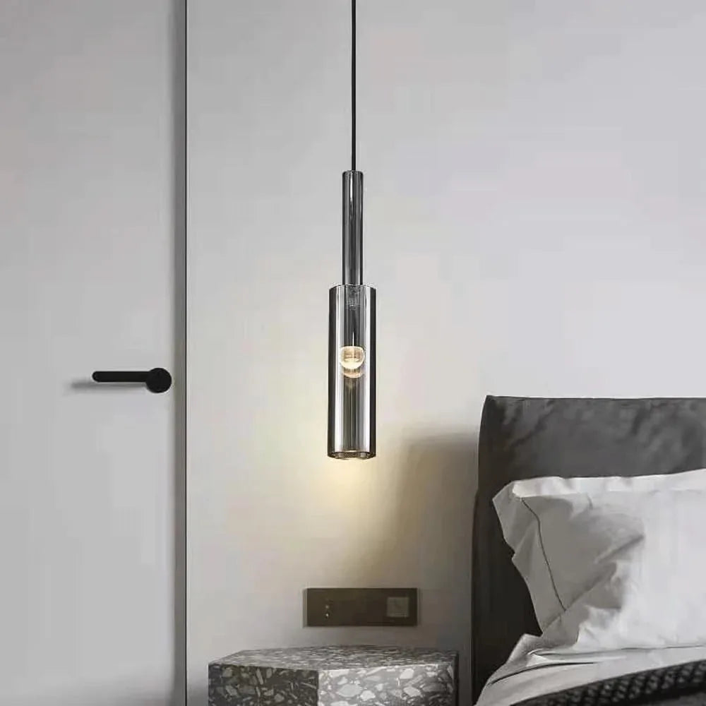 Audara-Creative Crystal Pendant Light, Small-sized Ceiling Hanging Decorative Light Fixture, Modern Minimalist Style, Bohemian Style, Suitable For Bedrooms, Hotel Rooms, Kitchen Islands, Entryways, Et