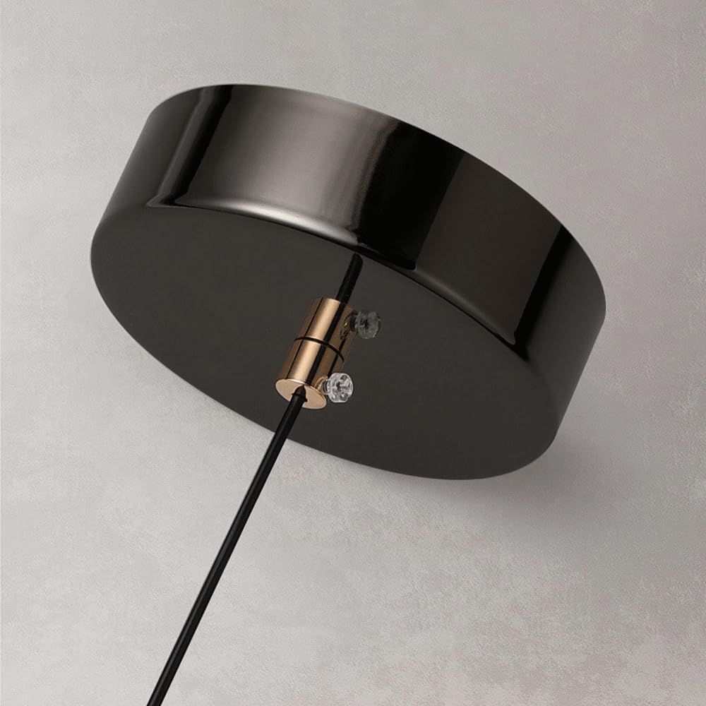 Audara-Crystal Pendant Light, 3-inch Cone Pendant Lamp, Suitable for Various Settings Such As Bedrooms, Hotels, Studies, Restaurants, Cafes, Kitchen Islands, and Entryways.