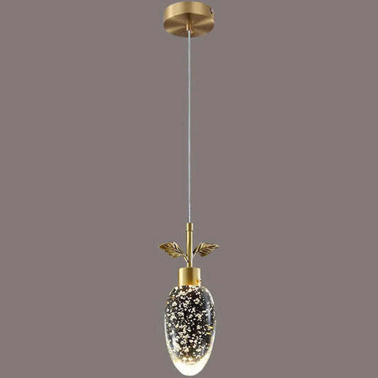 Audara-Crystal Pendant Light, 4-inch, Carrot-shaped Decorative Chandelier, Modern And Luxurious Style, Suitable For Various Lighting Applications Including Hotels, Restaurants, Kitchen Islands, And Be