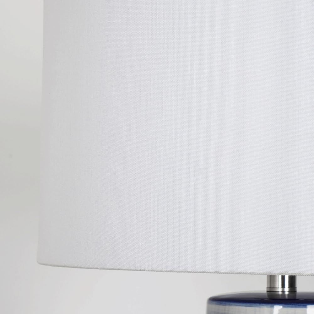 Audara-Scandinavian Fabric Ceramic Desk Light Luxury Living Room Office Desk Lamp Study Room Bedroom Tea House Table Lamp Restaurant B&B Hotel Front Desk Decoration Lighting Fixture