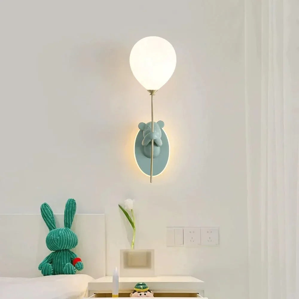 Audara-Children's Room Creative Art Wall Lamp Scandinavian Bedroom Bedside Ambiance Wall Lights French Romantic Warm Decoration Sconces Aisle Corridor Stairs Mounted Lighting Fixture