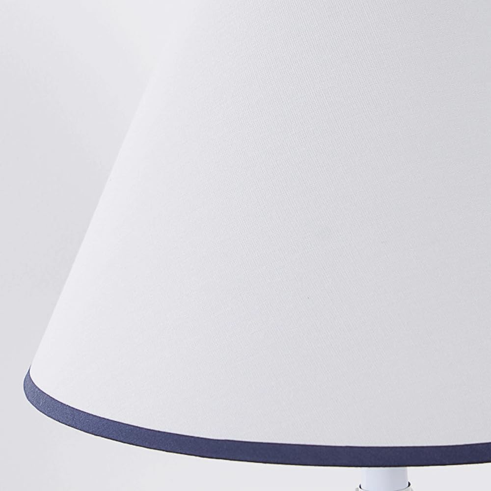 Audara-American Vintage White Fabric Resin Desk Light Luxury Warm Dormitory Apartment Bedroom Desk Lamp Cottage Villa Restaurant Lighting Fixture Club Model Room Study Living Room Table Lamp