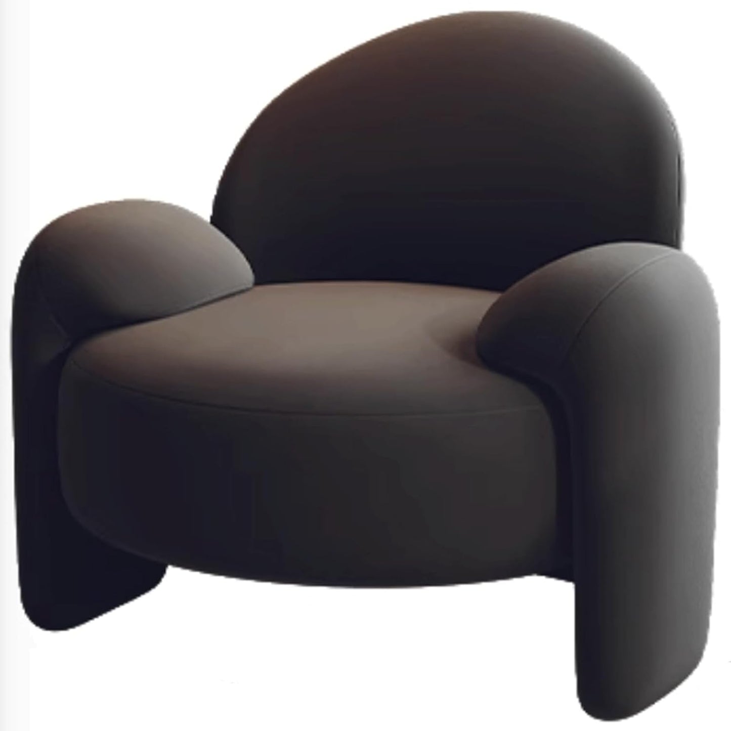 Audara-Creative Green Velvet Single Sofa Chair 29 Inch Home Leisure Backrest Armrest Sofa Reception Negotiation Chair Suitable for Beauty Salons, Offices, Hotels