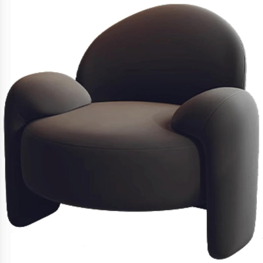 Audara-Creative Green Velvet Single Sofa Chair 29 Inch Home Leisure Backrest Armrest Sofa Reception Negotiation Chair Suitable for Beauty Salons, Offices, Hotels