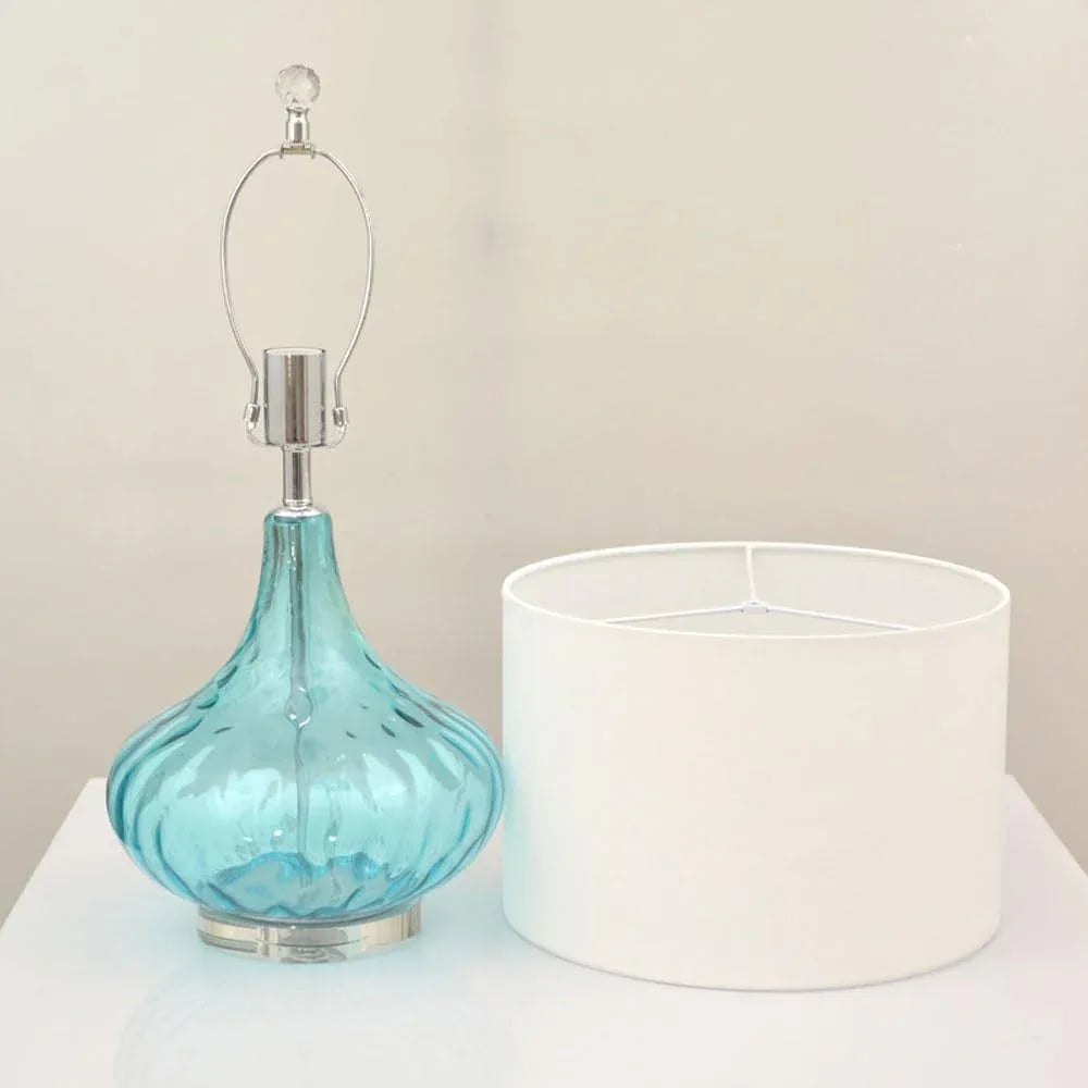 Audara-Personalized Simple Study Bedroom Bedside Desk Light Modern Light Luxury Fabric Hydroglass Desk Lamp Living Room Wall Cabinet Office Table Lamp Mall Hotel Front Desk Lighting Fixture